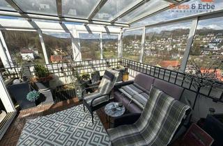 Penthouse kaufen in 63628 Bad Soden, 2-Zimmer Penthouse in Bad Soden mit Dachterrasse, Wintergarten, Garage & Weitblick