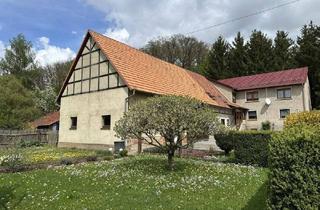 Haus kaufen in 99819 Krauthausen, Krauthausen - Ein Wohnfühlort in schöner Randlage - großes EFH bis 2FH mit Garten