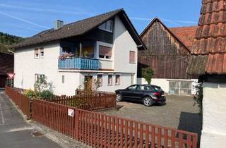 Haus kaufen in 63639 Flörsbachtal, Flörsbachtal - Zweifamilienhaus mit großem Grundstück, Garagen und Nebengebäuden