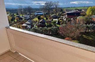 Wohnung mieten in 08451 Crimmitschau, Super Ausblick - Balkon - Fahrstuhl - Erstbezug nach Sanierung!