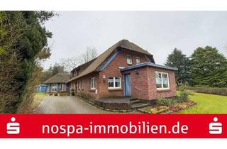 Haus kaufen in 24994 Osterby, Reetdachhaus mit Einliegerwohnung und massivem Nebengebäude!