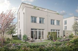Doppelhaushälfte kaufen in Hildegard-Von-Bingen-Straße 22, 61381 Friedrichsdorf, Der Rohbau ist fertig! 50 % verkauft! 6 nachhaltige Doppelhaushälften in Friedrichsdorf