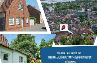 Mehrfamilienhaus kaufen in 25832 Tönning, Tönning! Mehrfamilienhaus mit 4 Wohneinheiten inklusive Küstenflair