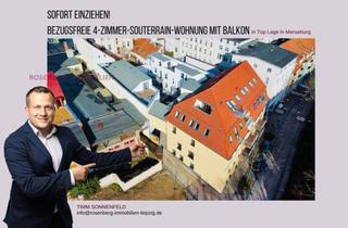 Wohnung mieten in Preußerstraße 33 WE02, 06217 Merseburg, *bezugsfrei* Moderne 4-Zimmer Souterrain- Wohnung in Top Lage in Merseburg