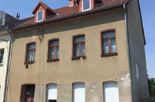 Reihenhaus kaufen in 08393 Meerane, Meerane - Reihenhaus Einfamilienhaus Meerane Haus mit Garten zum Ausbau