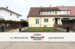 Doppelhaushälfte kaufen in 75428 Illingen, +++Großes Grundstück, zwei Wohneinheiten & viel Platz für Ihre Familie!+++