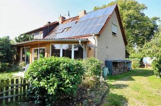 Doppelhaushälfte kaufen in 16359 Biesenthal, Biesenthal - PV & Solarthermie - Doppelhaushälfte mit Nebengelass und Wintergarten in Melchow!
