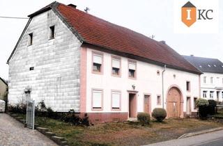 Einfamilienhaus kaufen in 66687 Wadern, Rustikaler Charme trifft Gestaltungsspielraum – Handwerkerhaus mit Hof & Scheune und geräumigem Grundstück