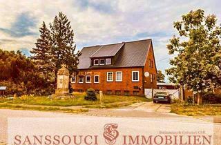 Mehrfamilienhaus kaufen in 16845 Großderschau, Historisches Mehrfamilienhaus mit Charme im Ländchen Rhinow!