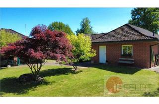 Haus kaufen in 24568 Kattendorf, Idyll am Rande Hamburgs: Ebenes Wohnhaus mit wertiger Ausstattung, Carport + Garten mit Ausblick