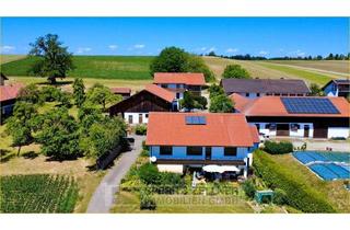 Haus kaufen in 83527 Kirchdorf, Berg - Idyllisches Anwesen: 2 ZFH, Garage & Lagerhalle, Hofstelle, Bauplatz, Grünland & Waldflächen