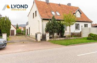 Doppelhaushälfte kaufen in 06537 Tilleda, Doppelhaushälfte mit großem Gartengrundstück