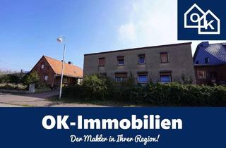 Haus kaufen in 39326 Angern, Angern- 2 Sanierungsbedürftige Häuser mit separatem Baugrundstück, Scheune, Garagen und Stallung
