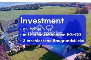 Haus kaufen in Lee 172, 24404 Maasholm, gr. Haus, 3 erschlossene Baugrundstücke, Ferienwohnung an der Ostsee Schlei Maasholm Kappeln