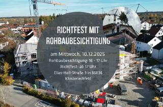 Wohnung kaufen in Elias-Holl-Straße, 86836 Klosterlechfeld, Betreutes Wohnen mit Perspektive – Baustart erfolgt!Ihr neues Zuhause nimmt Form an.