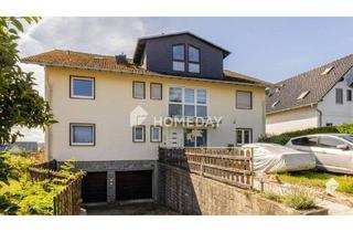 Haus kaufen in 35410 Hungen, Hungen - Zweifamilienhaus mit ausgebauter DG-Wohnung und Einliegerwohnung, Solar, Pellet & Pool
