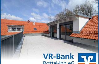Wohnung kaufen in 84384 Wittibreut, Provisionsfrei für Käufer: Exklusive, naturnahe Neubau-Dachterrassen-ETW mit 2 Carports inkl.