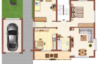 Mehrfamilienhaus kaufen in 74831 Gundelsheim, Attraktives Mehrfamilienhaus mit 3 Wohneinheiten, Garten und Garage!