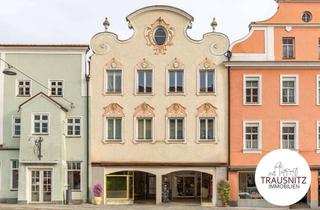 Haus kaufen in 84137 Vilsbiburg, Historisches Juwel mit Perspektive: Stilvolles Wohn- und Geschäftshaus in Toplage