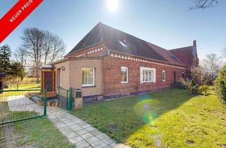 Doppelhaushälfte kaufen in 18236 Kröpelin, Historische Doppelhaushälfte mit großem Grundstück und Raum für individuelle Ideen