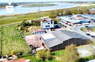 Immobilie kaufen in 26789 Leer, Großes Gewerbegrundstück mit vielseitig nutzbarem Bestand