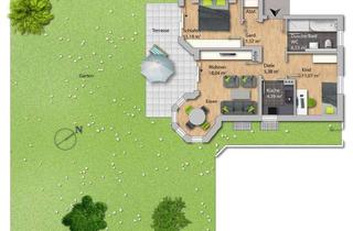 Wohnung kaufen in 82205 Gilching, Attraktive, ruhig gelegene 3-Zimmer-Erdgeschosswohnung mit herrlichem Garten in Gilching