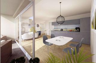 Wohnung kaufen in Bahnhofstraße 100-106, 74405 Gaildorf, Exklusives Einzimmerappartement KFW 40 + Förderung QNG- Sonderabschreibung