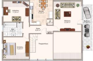 Wohnung mieten in 59387 Ascheberg, Lichtdurchflutete und großzügige 3-Zimmerwohnung mit Balkon