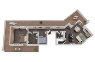 Penthouse mieten in Hinterm Bild, 78532 Tuttlingen, Attraktive Penthousewohnung im Herzen von Tuttlingen