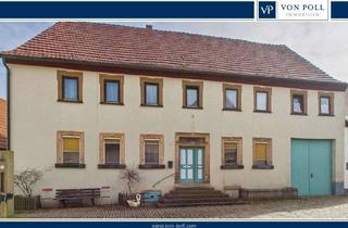 Haus kaufen in 97537 Wipfeld, Historisches Anwesen in Wipfeld mit Sanierungspotenzial
