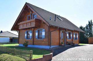 Haus kaufen in 56761 Gamlen, Holzblockhaus mit Garage und Nebengebäude