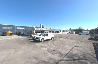 Gewerbeimmobilie kaufen in 70806 Kornwestheim, Freie Gewerbeimmobilie: Ehemaliges Autohaus mit Werkstatt und vermieteter Lackiererei!