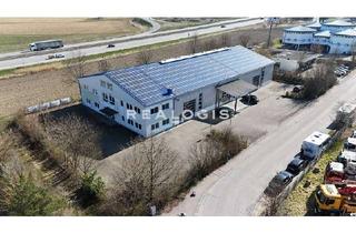 Büro zu mieten in 85254 Sulzemoos, direkte Sichtlage zur A8 I alleinstehende Hallen-/Showroomfläche mit Büro I exklusiv über REALOGIS