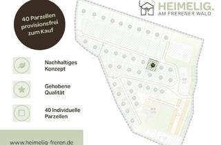 Grundstück zu kaufen in 49832 Thuine, Exklusives Grundstück für nachhaltiges Kompakthaus – ideal für die Erholung im Grünen