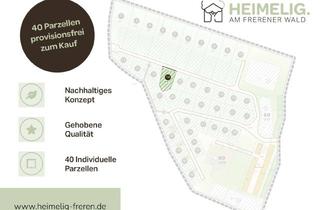 Grundstück zu kaufen in 49832 Thuine, Exklusives Grundstück für nachhaltiges Kompakthaus – ideal für die Erholung im Grünen