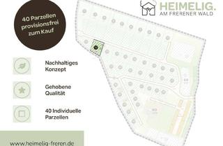 Grundstück zu kaufen in 49832 Thuine, Exklusives Grundstück für nachhaltiges Kompakthaus – ideal für die Erholung im Grünen