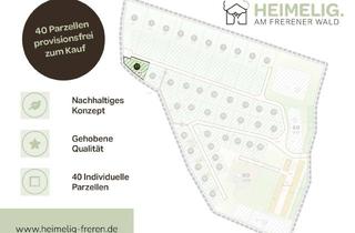 Grundstück zu kaufen in 49832 Thuine, Exklusives Grundstück für nachhaltiges Kompakthaus – ideal für die Erholung im Grünen