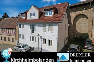 Wohnung kaufen in 67292 Kirchheimbolanden, WOHNEN WIE IM EIGENEN HAUS: 3-ZIMMER-DACHGESCHOSSWOHNUNG MIT POTENTIAL AUF DER KOMPLETTEN OBEREN ETA
