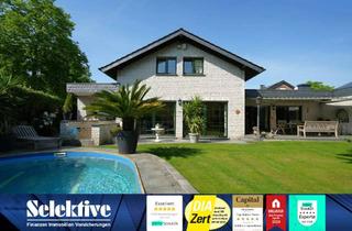 Einfamilienhaus kaufen in 47506 Neukirchen-Vluyn, Exklusives Wohnensemble mit Südlage, Pool & Kamin – Stilvolles Einfamilienhaus in Toplage