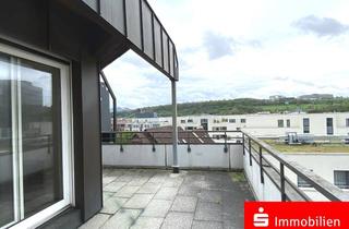 Penthouse mieten in 73033 Göppingen, City-Wohnung: schönes Penthouse mit Panoramablick und offenem Kamin