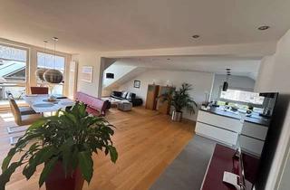 Penthouse kaufen in Friedhofsweg, 65345 Eltville, Penthouse mit hochwertiger Innenausstattung und Balkon