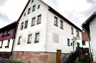 Haus kaufen in 36452 Fischbach, Bezugsfrei in der Rhön - Haus mit viel Platz, Garagen und Garten