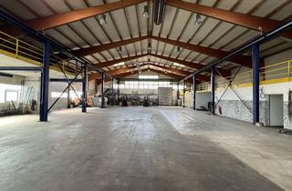 Gewerbeimmobilie mieten in 99880 Waltershausen, Produktionshalle/Lagerhalle zu vermieten – vielseitig nutzbar, gute Autobahnanbindung