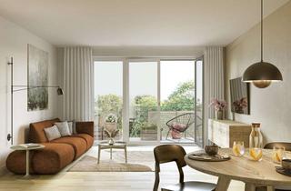 Wohnung kaufen in 85609 Aschheim, AB 46 - Ganz oben. Ganz für sich. – Ihre 2-Zimmer-Dachgeschosswohnung mit Naturblick