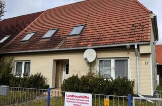 Haus kaufen in 19209 Gottesgabe, DHH mit großem Grundstück in idyllischer Wohnlage