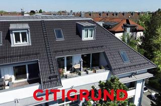 Wohnung kaufen in 80807 München, Nahe Luitpoldpark - Elegante 4,5‑Zimmer‑Maisonette mit einladender Süd-Dachterrasse