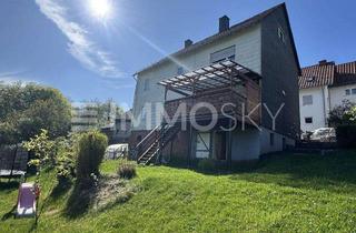 Einfamilienhaus kaufen in 35768 Siegbach, Viel Platz für Ihre Familie: Einfamilienhaus mit Gartenparadies