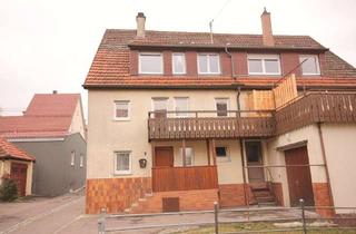 Doppelhaushälfte kaufen in 73235 Weilheim, Sanierungsobjekt! Vermietete Doppelhaushälfte in ruhiger und zentraler Lage in Weilheim/Teck