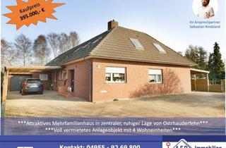 Mehrfamilienhaus kaufen in 26842 Ostrhauderfehn, ***Attraktives Mehrfamilienhaus in zentraler, ruhiger Lage von Ostrhauderfehn***