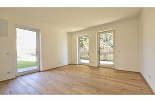 Wohnung kaufen in 83278 Traunstein, Helle, energieeffiziente 80qm Terrassenwohnung mit 170qm Garten in Traunstein - zentrumsnah